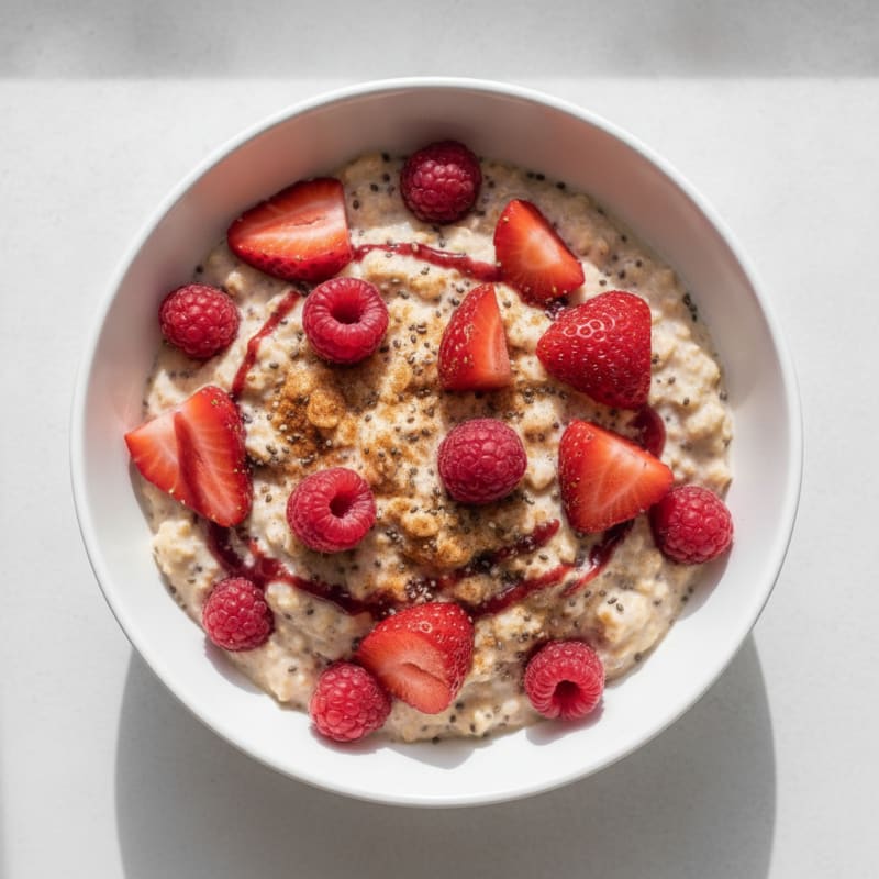 Berry Bliss Overnight Oats