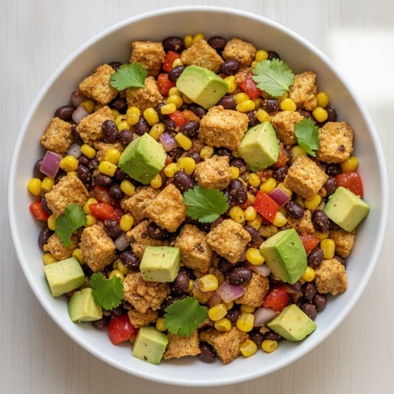 Black Bean and Corn Salsa Bowl