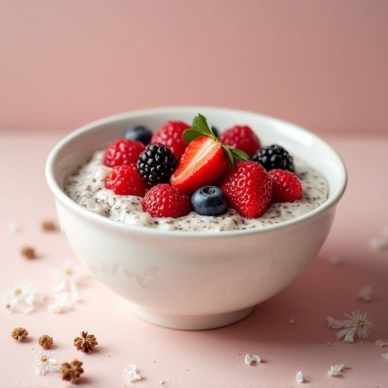 Silky Coconut Cream Chia Pudding