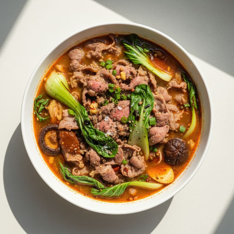 Tender Sichuan Beef Hot Pot