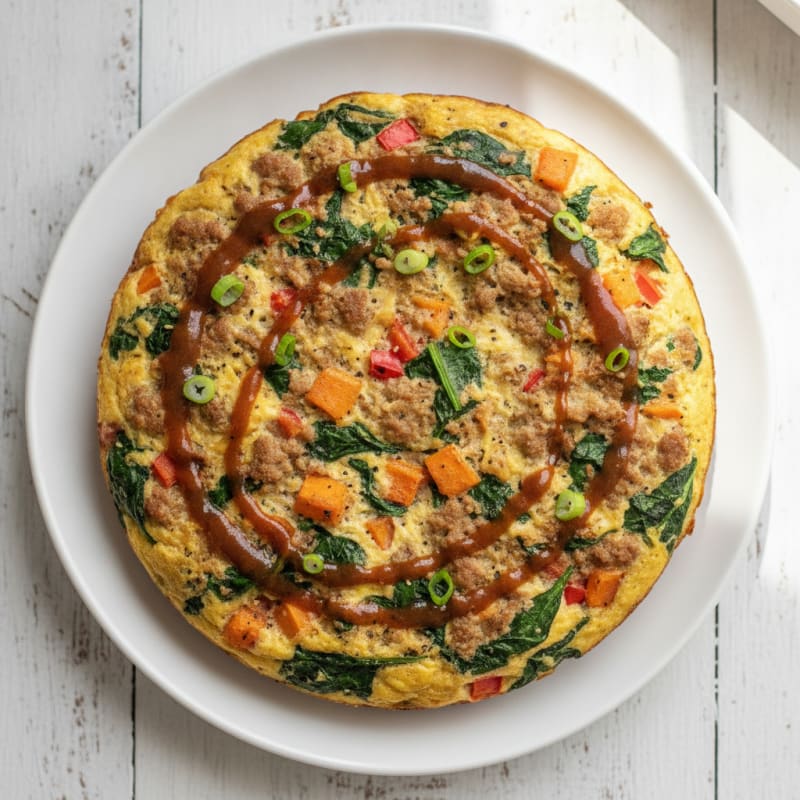 Lean Turkey & Spinach Egg Bake