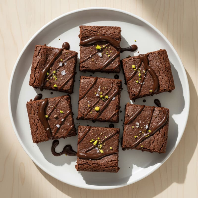 Fudgy Chocolate Brownie Squares