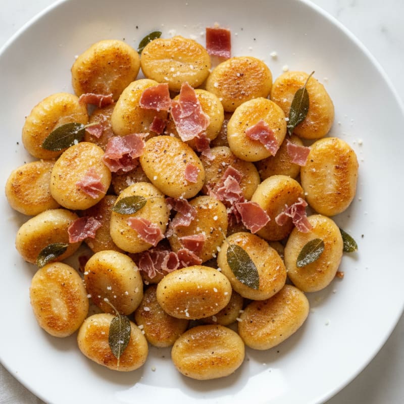 Ricotta Gnocchi with Sage Butter Sauce