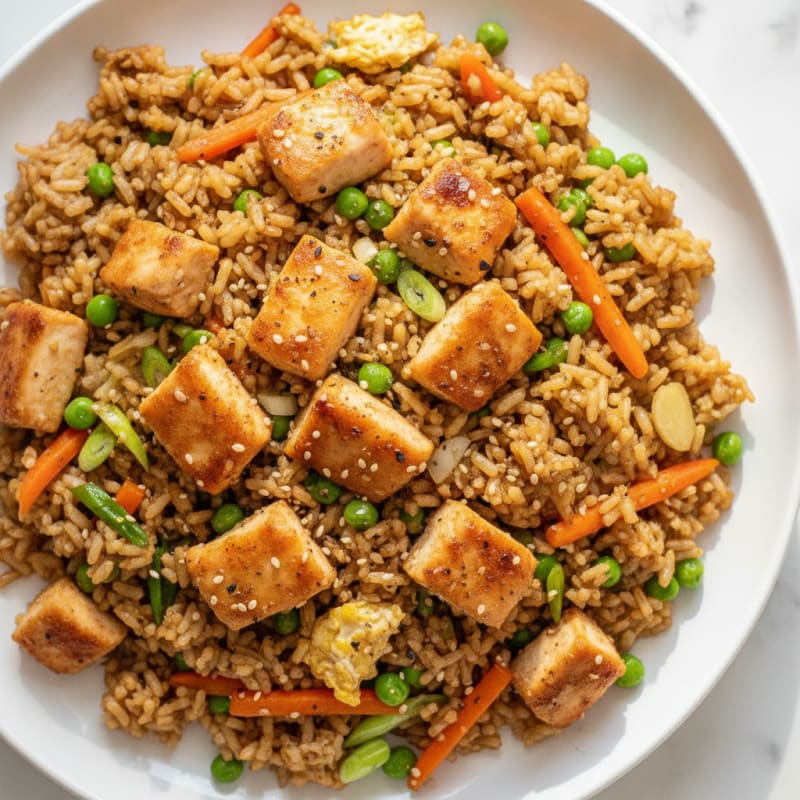 Savory Chicken and Vegetable Fried Rice