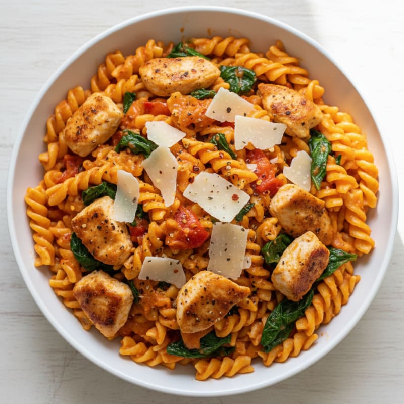 Creamy Roasted Red Pepper Pasta