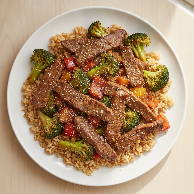 Sesame Beef Stir-Fry