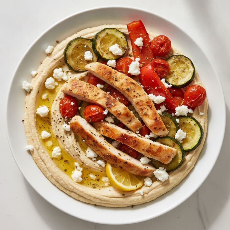 Mediterranean Hummus Platter