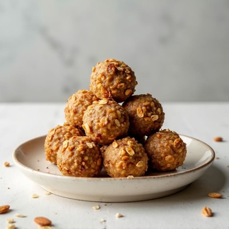 Crunchy Apple-Almond Energy Bites