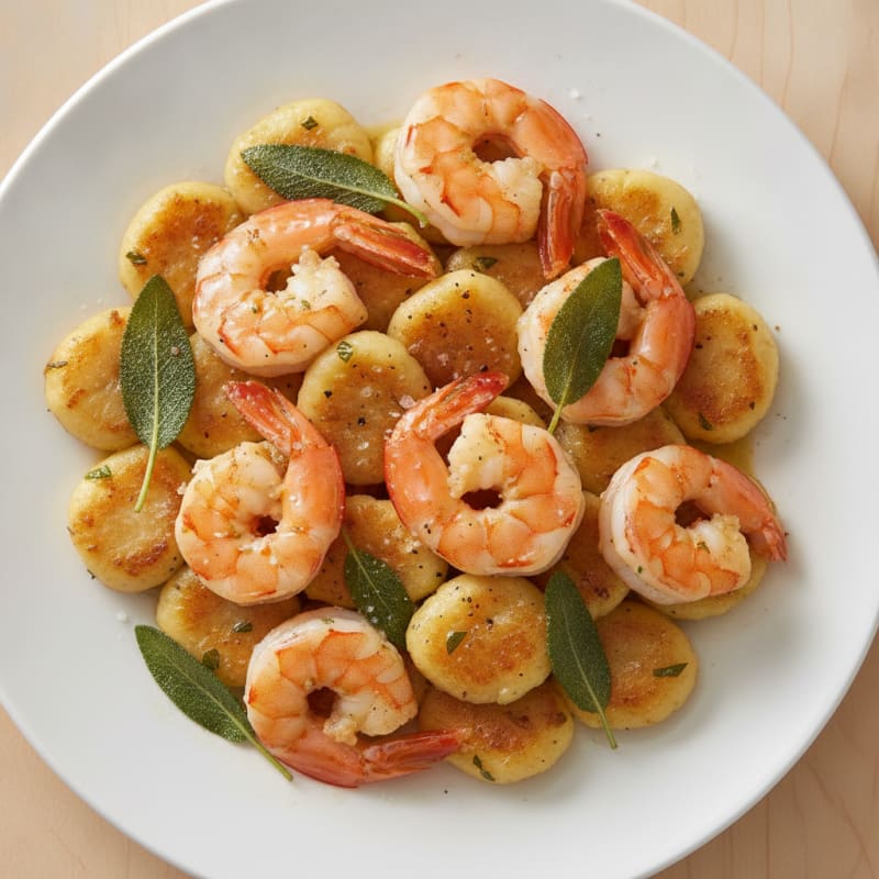 Ricotta Gnocchi with Sage Butter Sauce