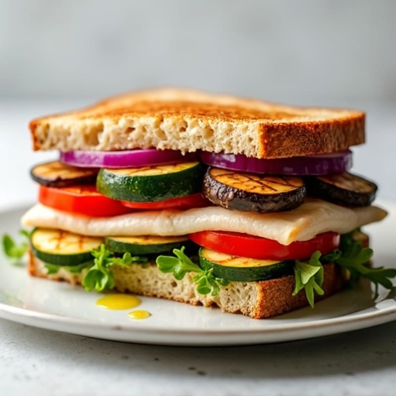Hearty Grilled Vegetable Sandwich