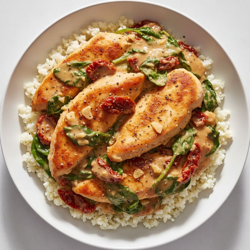 Creamy Tuscan Chicken Skillet