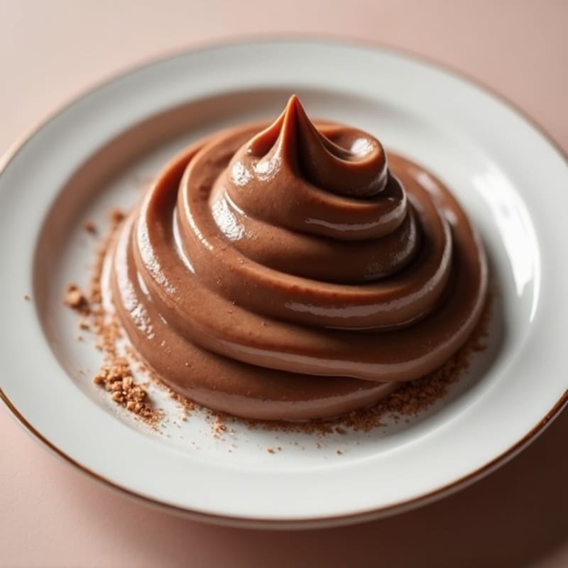 Silky Chocolate Protein Pudding with Almond Butter