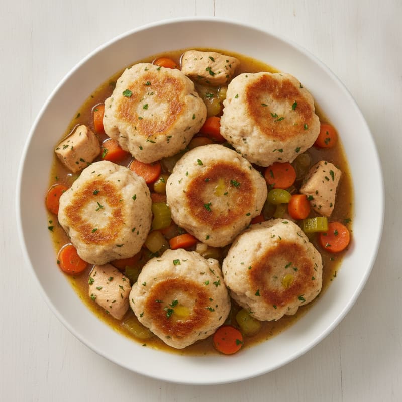 Homestyle Chicken and Herb Dumplings