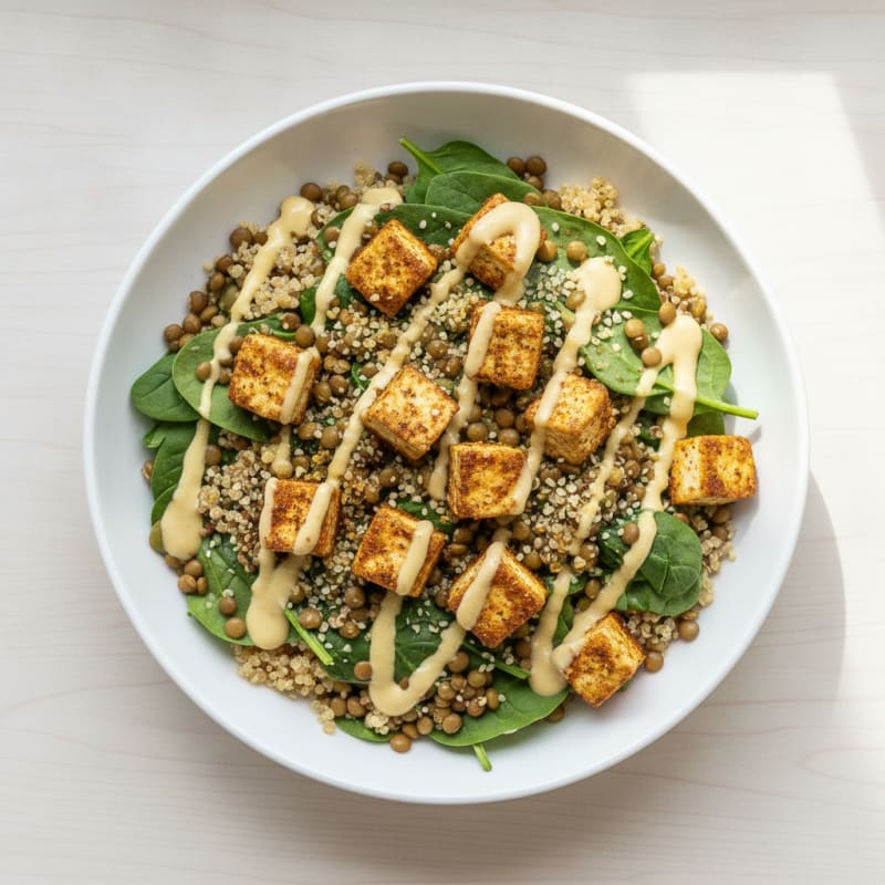 Lentil & Quinoa Power Bowl