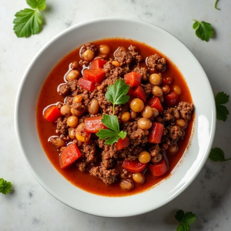 Hearty Slow Cooker Beef Chili