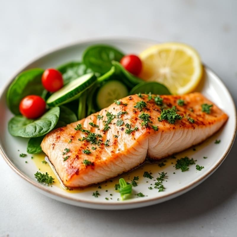 Lemon Herb Grilled Salmon
