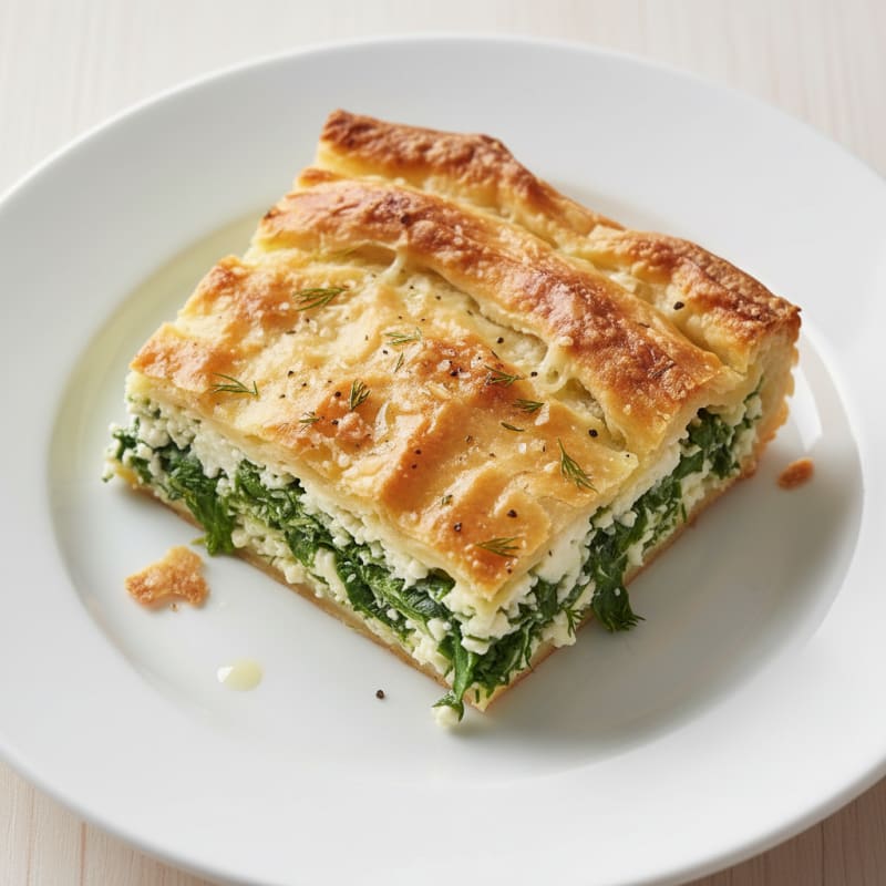 Spinach and Feta Phyllo Pie