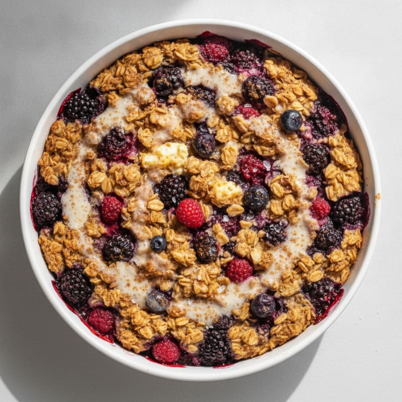 Baked Berry Oatmeal