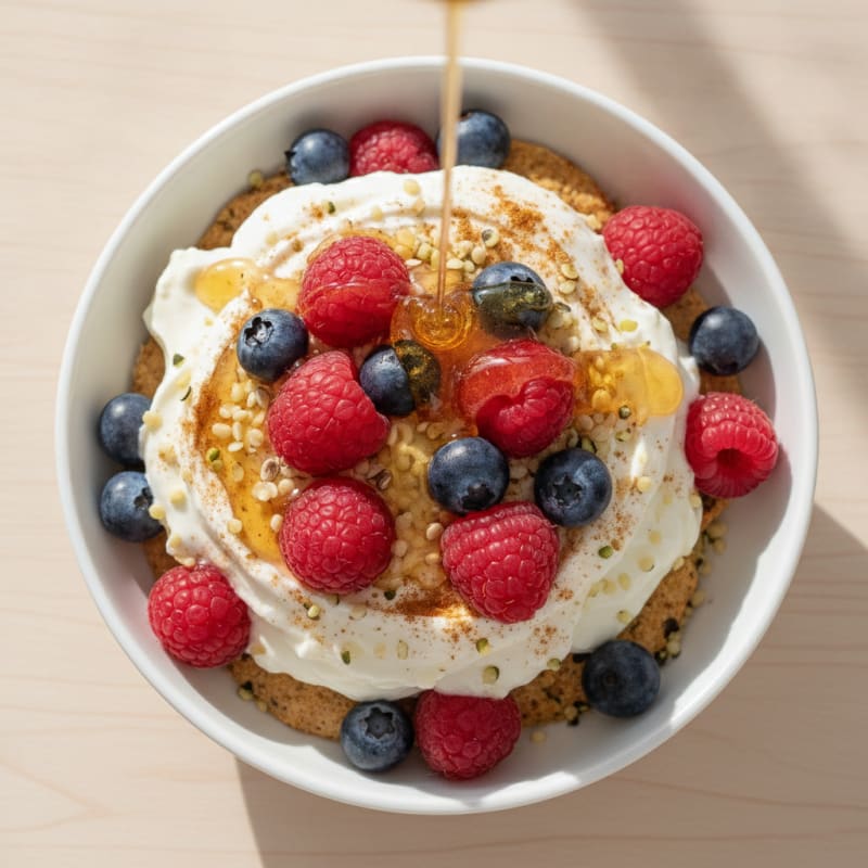 Honey-Kissed Fruit and Yogurt Parfait