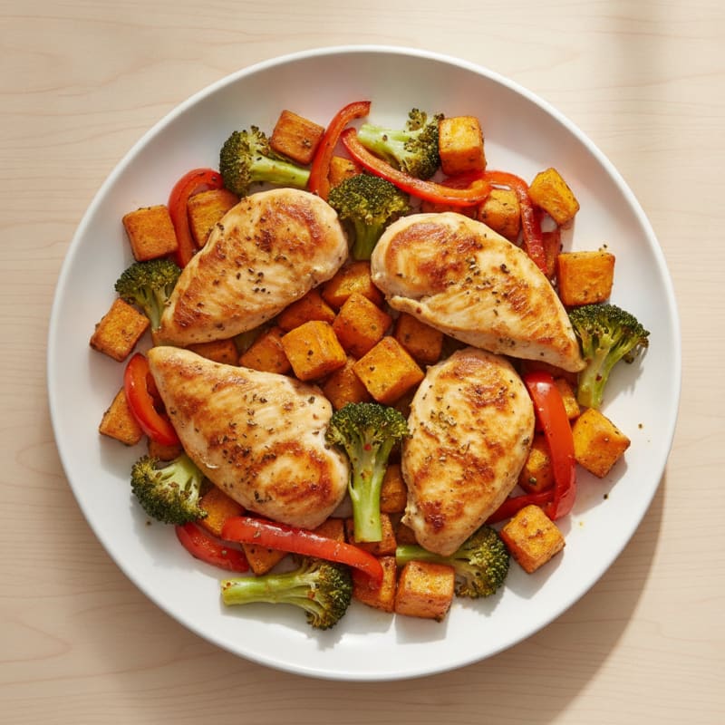 Sheet Pan Lemon Herb Chicken