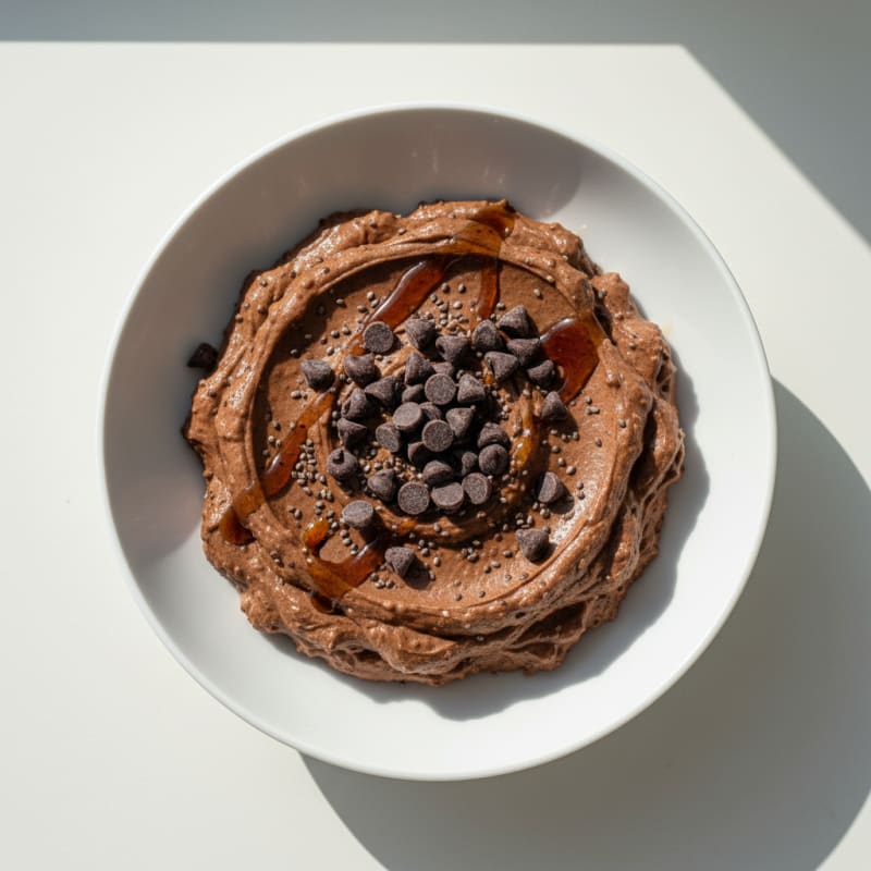 Silky Chocolate Protein Pudding