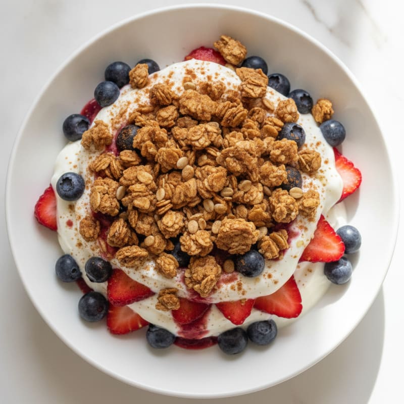 Berry Yogurt Parfait with Granola