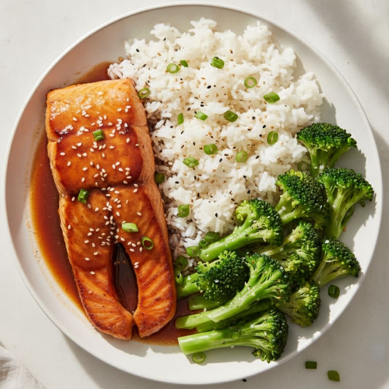 Teriyaki Glazed Salmon