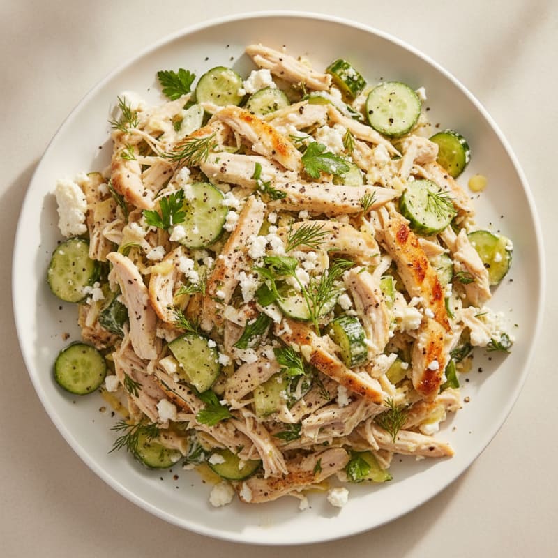 Feta and Herb Chicken Salad