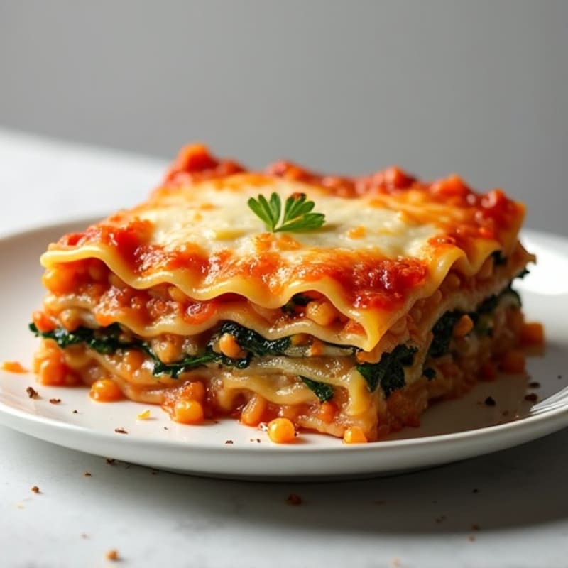 Healthy Baked Veggie Lasagna