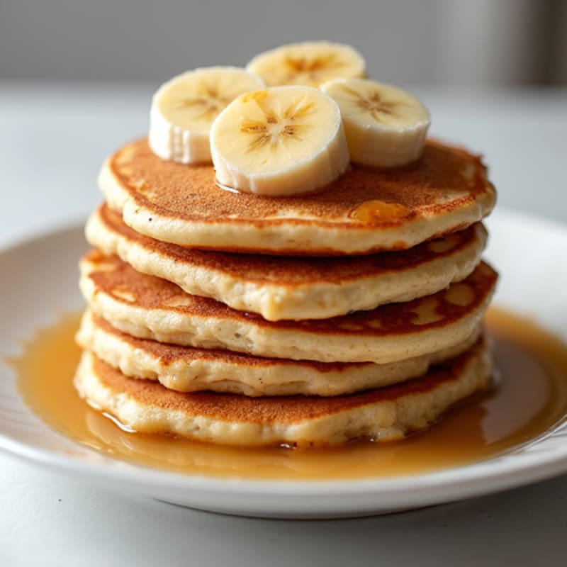 Fluffy Almond-Oat Blender Pancakes