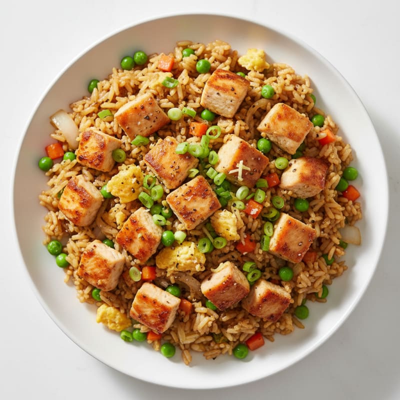 Savory Chicken and Vegetable Fried Rice