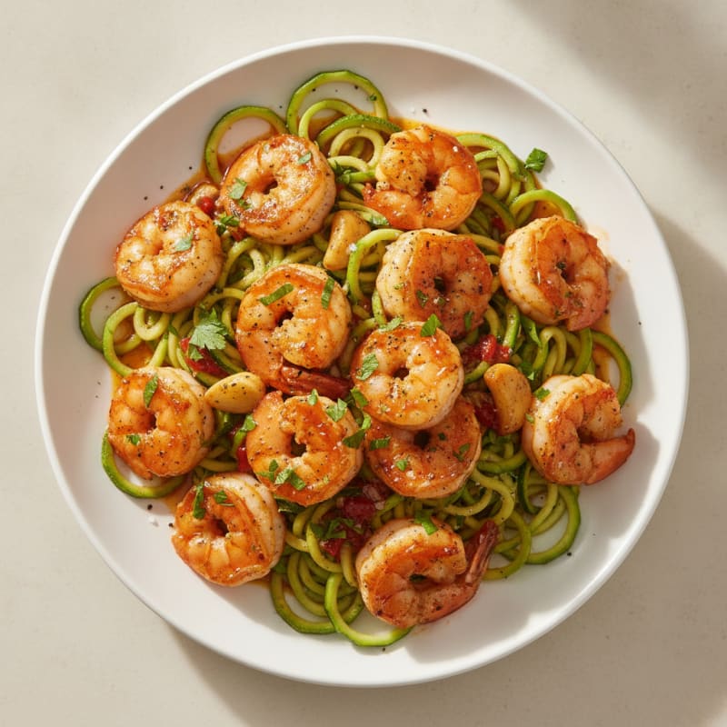 Spicy Calabrian Chili Shrimp Scampi