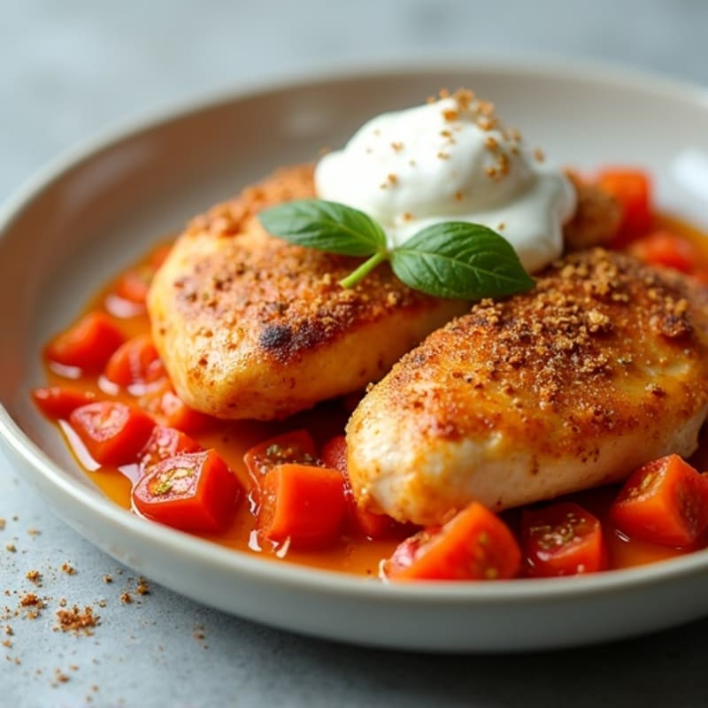 Creamy Spiced Tomato Chicken