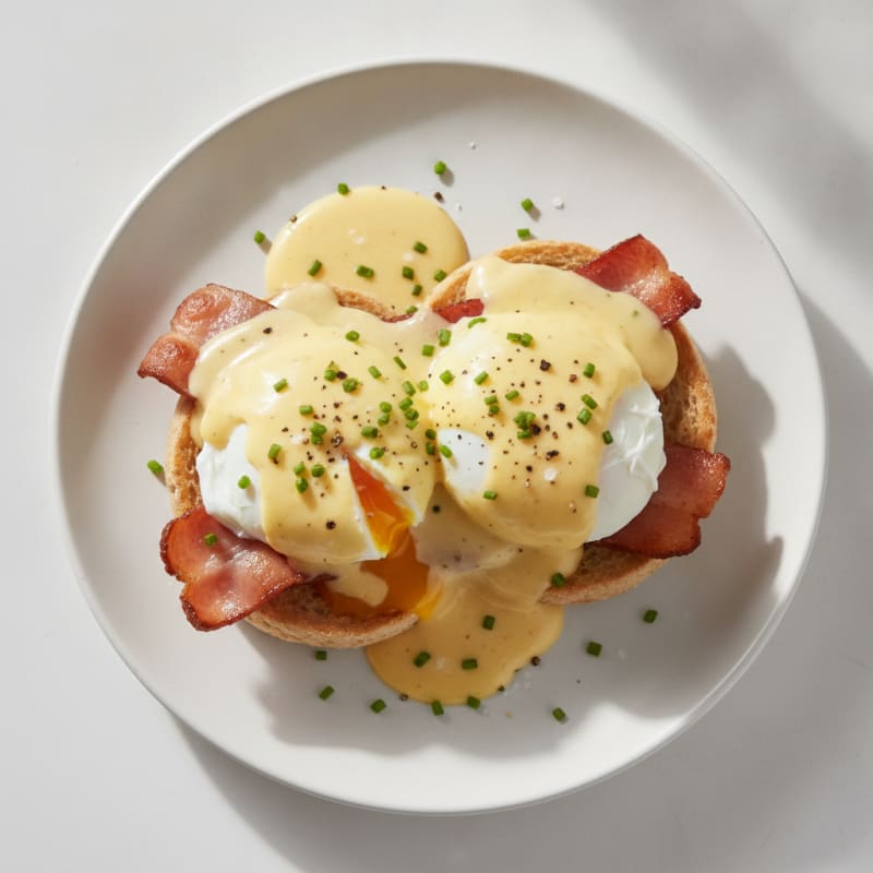 Classic Eggs Benedict with Hollandaise