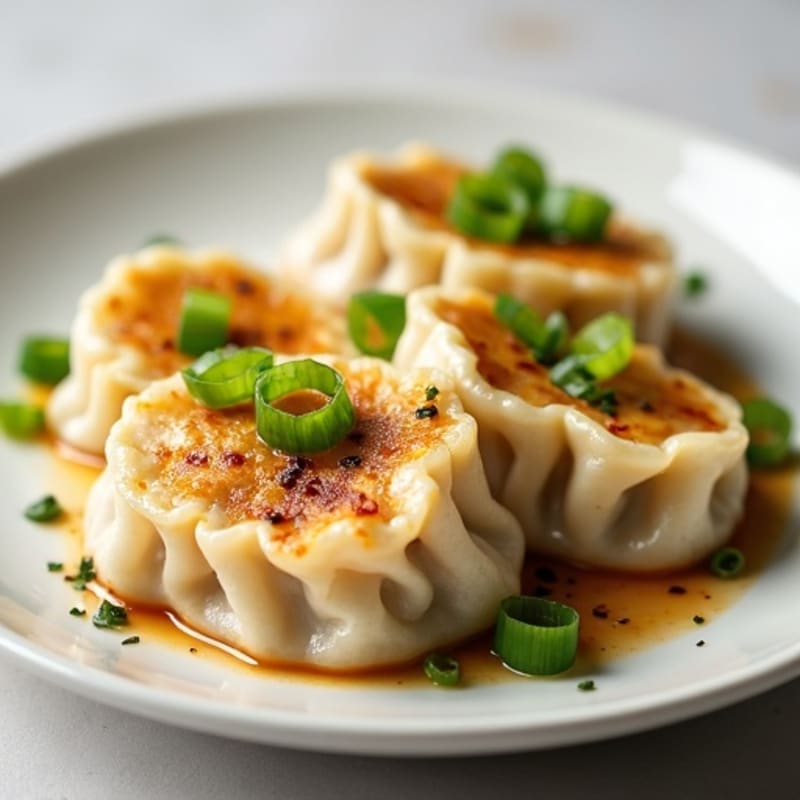Lightened-Up Chicken and Cauliflower Dumplings