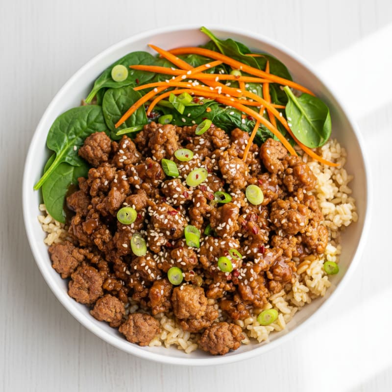 Savory Bulgogi Beef Rice Bowl