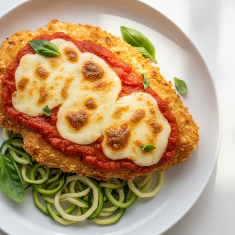 Crispy Almond-Crusted Chicken Parmesan