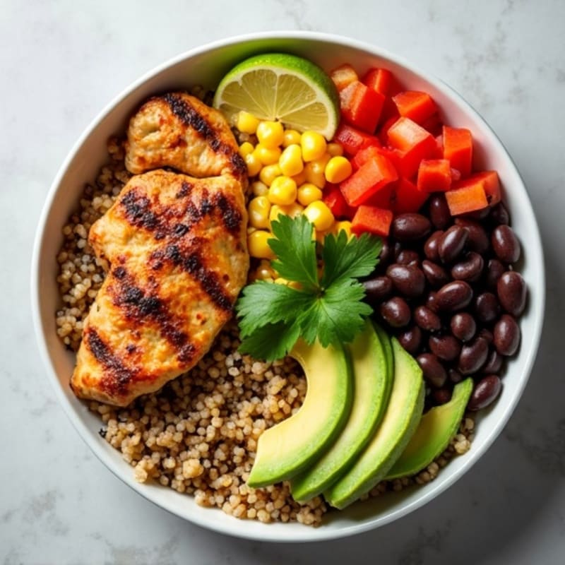 Hearty Black Bean Burrito Bowl