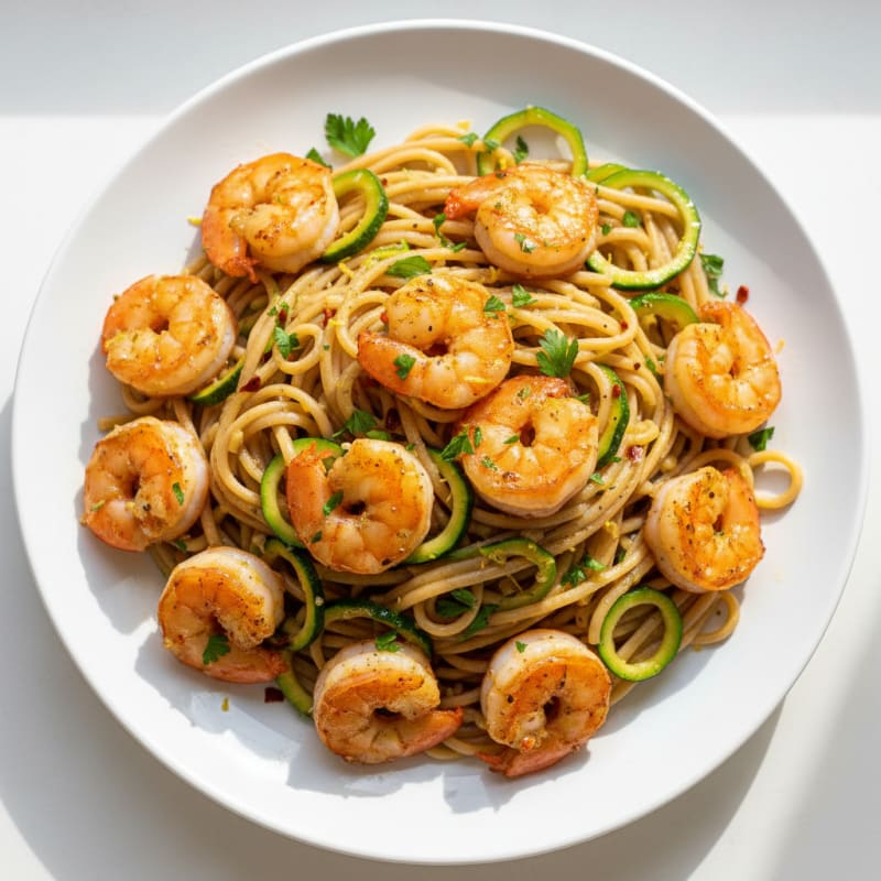 Zesty Garlic Butter Shrimp Scampi