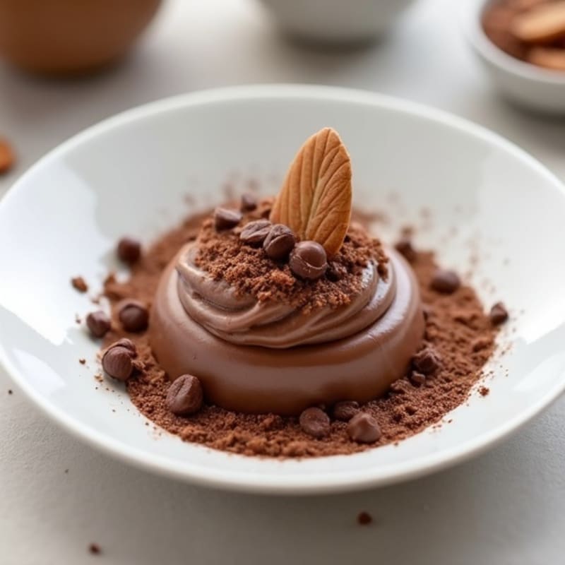 Silky Chocolate Protein Pudding with Greek Yogurt