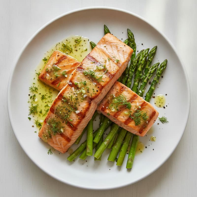 Lemon Herb Grilled Salmon