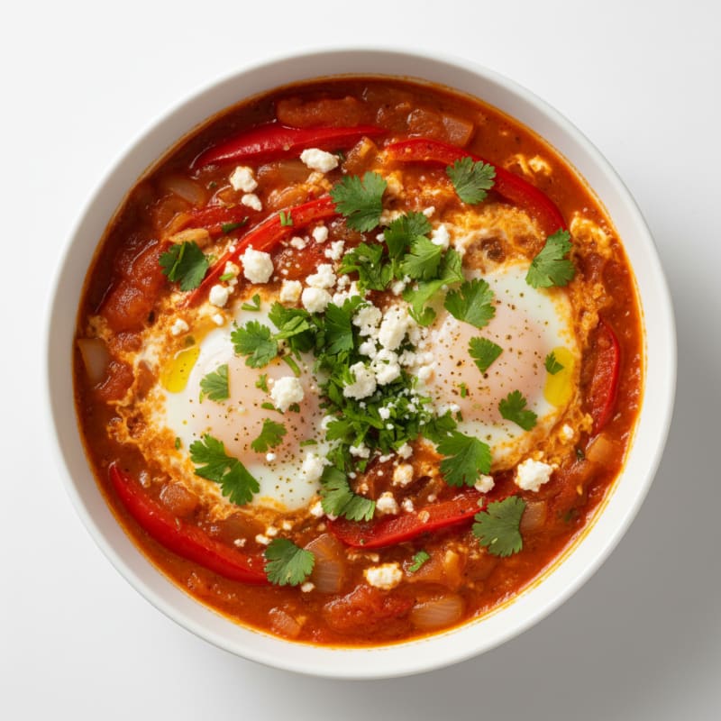Shakshuka with Feta and Herbs