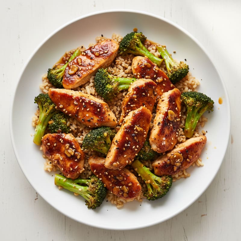 Teriyaki Chicken and Broccoli Stir-Fry