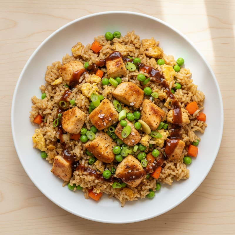 Chicken and Vegetable Fried Rice
