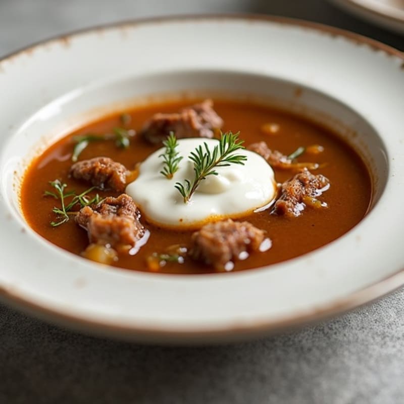 Hearty Caramelized Onion Soup