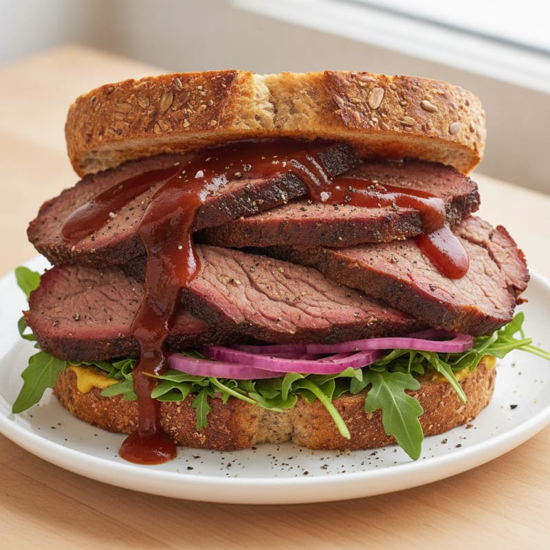Smoky Brisket Sandwich