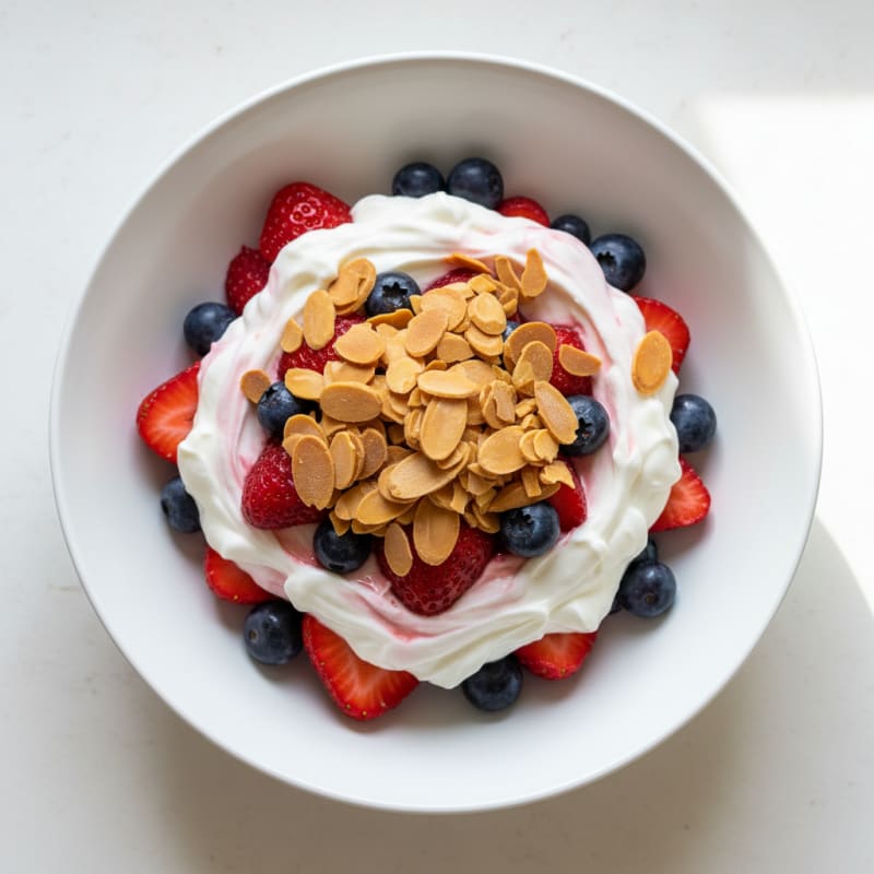 Creamy Greek Yogurt Protein Parfait with Berries