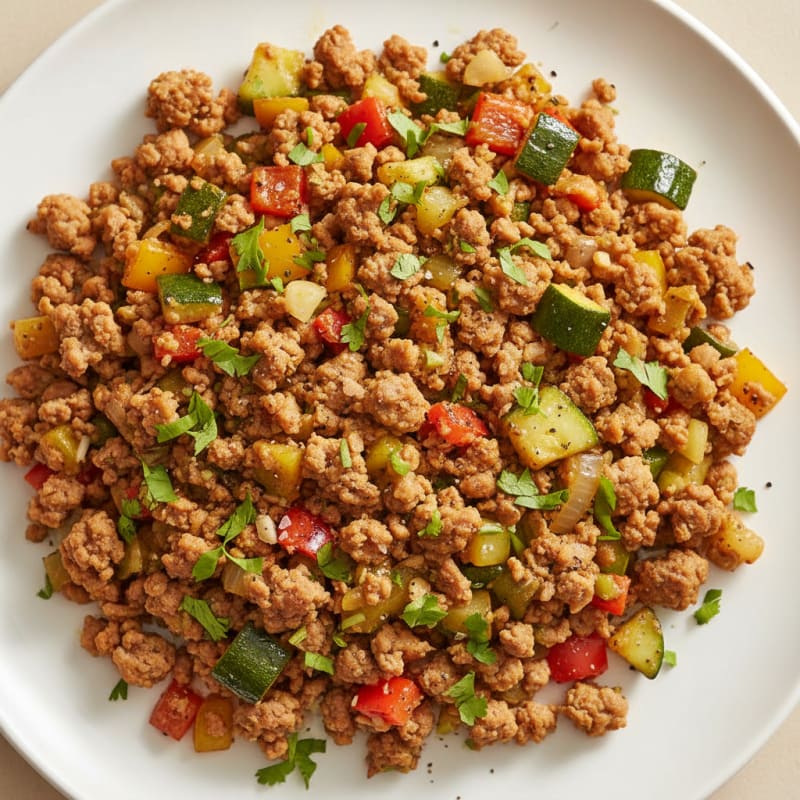 Zesty Turkey and Vegetable Skillet