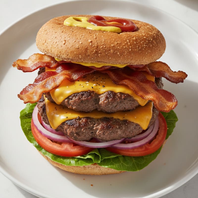 Double Bacon Cheeseburger