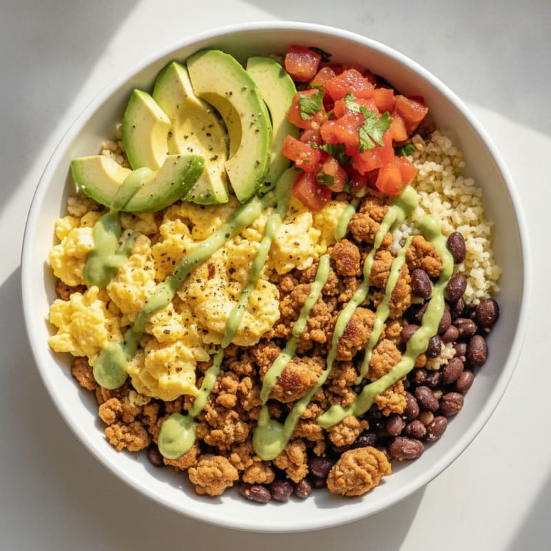 Hearty Breakfast Burrito Bowl